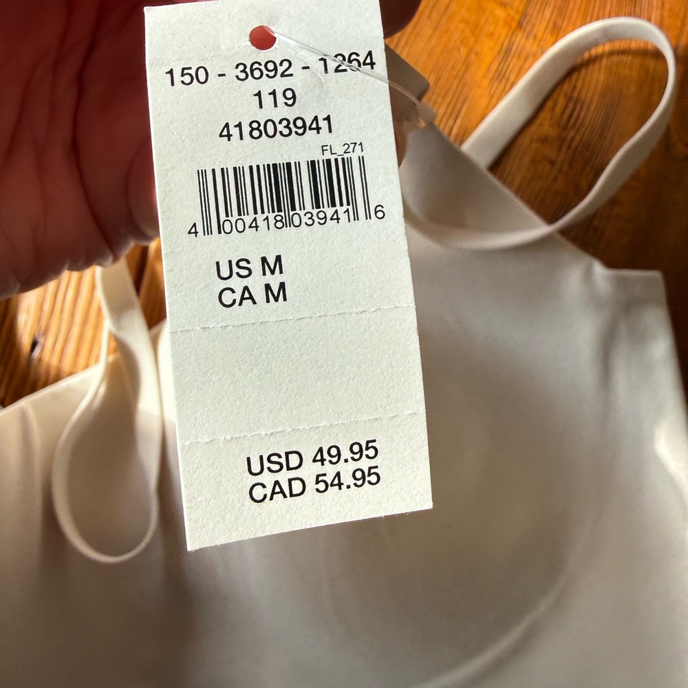 aerie White Seamless Strappy Bralette with Crisscross Straps - Picture 5 of 5